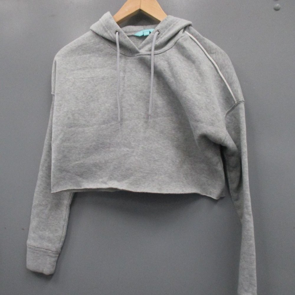 Miss Posh Hoodie Size S Gray Cropped Hoodie Sweater Sweatshirt